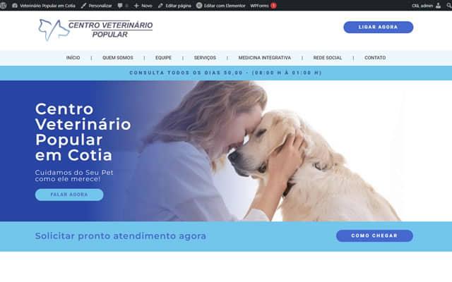 Site institucional entregue pela Inova Factory